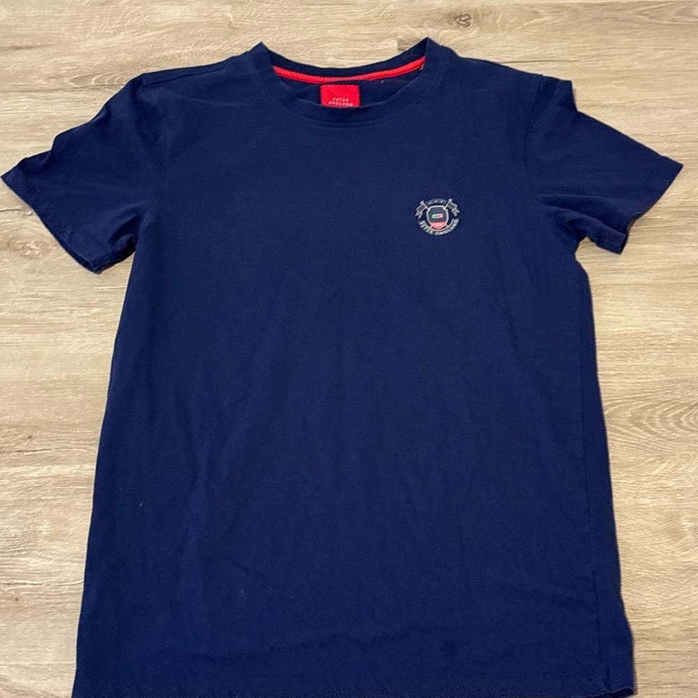 Navy Blue Peter England T-Shirt